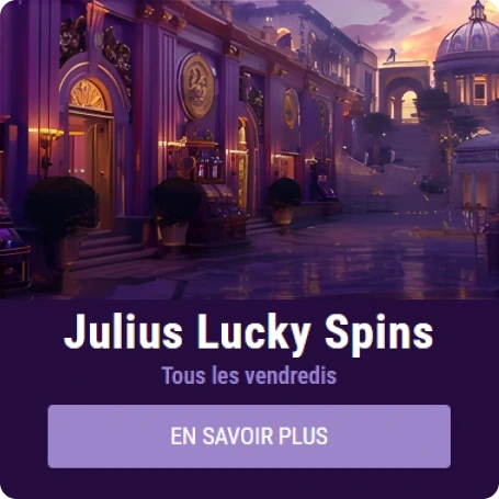 Julius Lucky Spins daily reward wheel